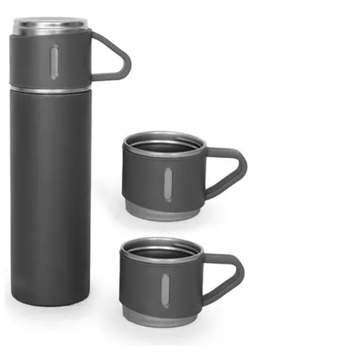 GENERICO - Set Termos Para Caliente Frio Termo Café Te + 3 Tazas 500 Ml