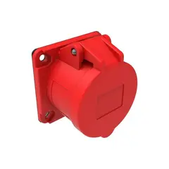 GENERICO - ENCHUFE INDUSTRIAL IP44 LIBRE DE HALÓGENOS HEMBRA EMBUTIDA BEMIS