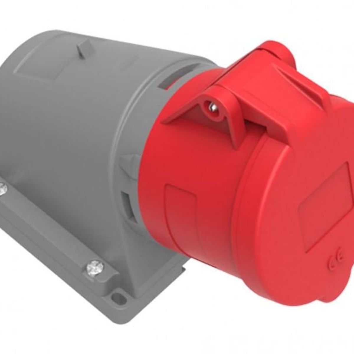 GENERICO - ENCHUFE INDUSTRIAL IP44 LIBRE DE HALÓGENOSHEMBRA SOBREPUESTA BEMIS