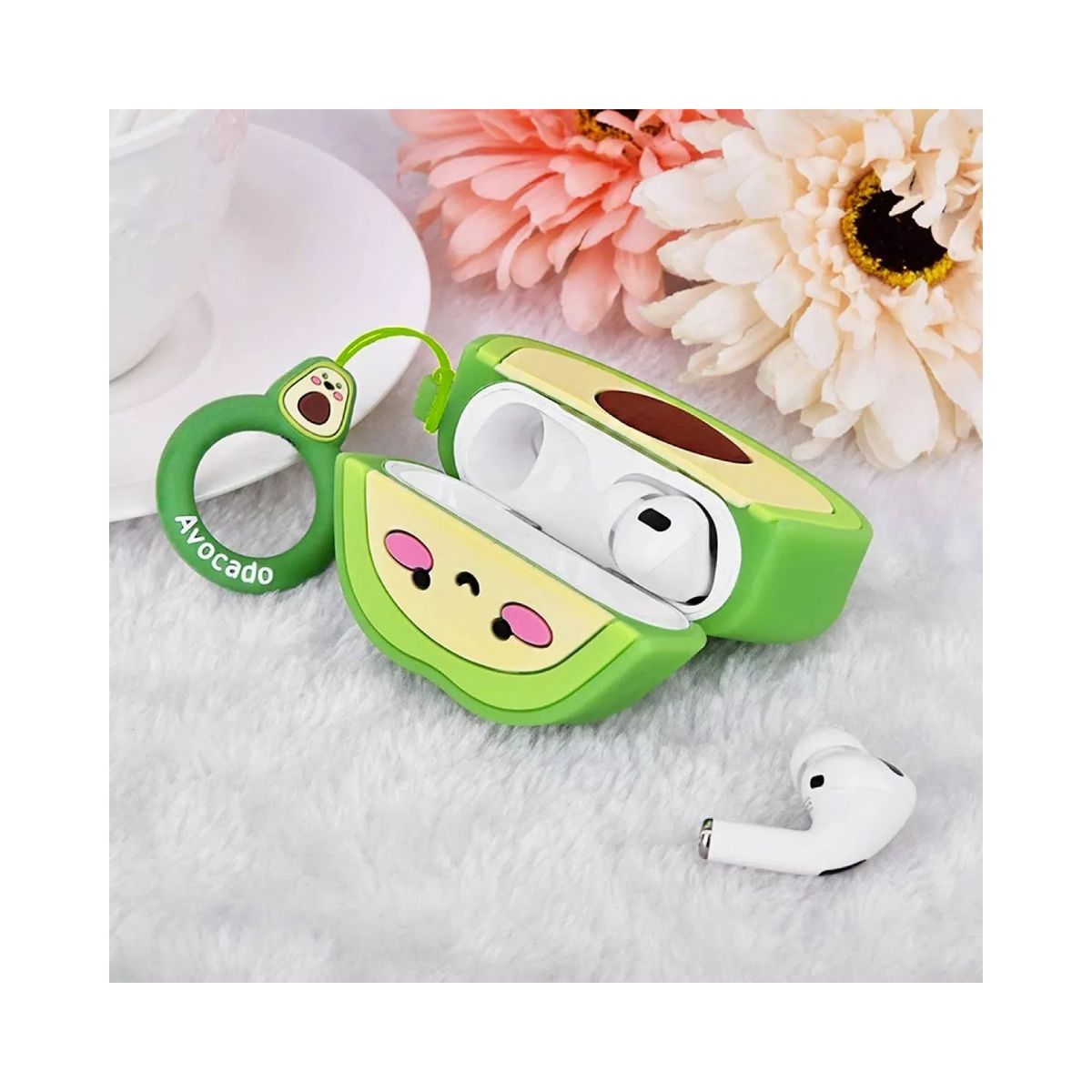 GENERICO - Funda Case Carcasa De Silicona Para AirPods Pro - Avocado