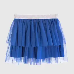 COYOTE KIDS - Falda tutu azul algodón peruano - Azul