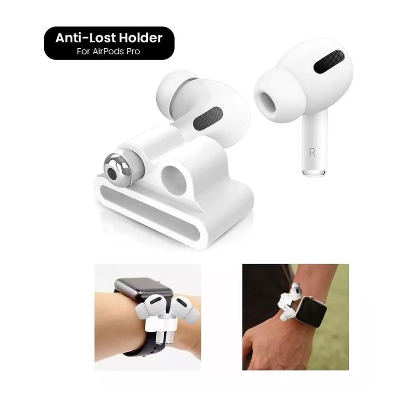 GENERICO - Carcasa Funda Estuche Para AirPods Pro / Kit 6 Accesorios