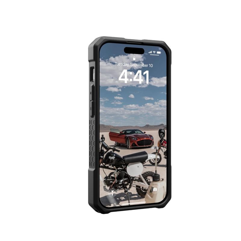 JOIGO - Carcasa Para iPhone 15 Pro Max UAG Monarch Gris