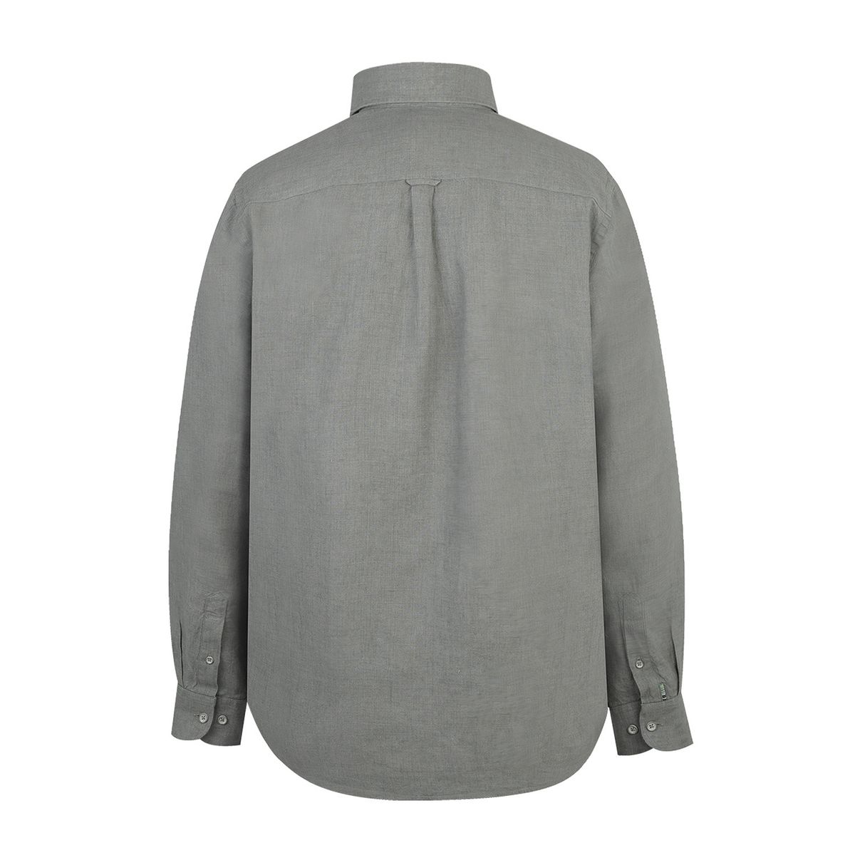 ROCKFORD - Camisa Lino Hombre Linen Verde ROCKFORD