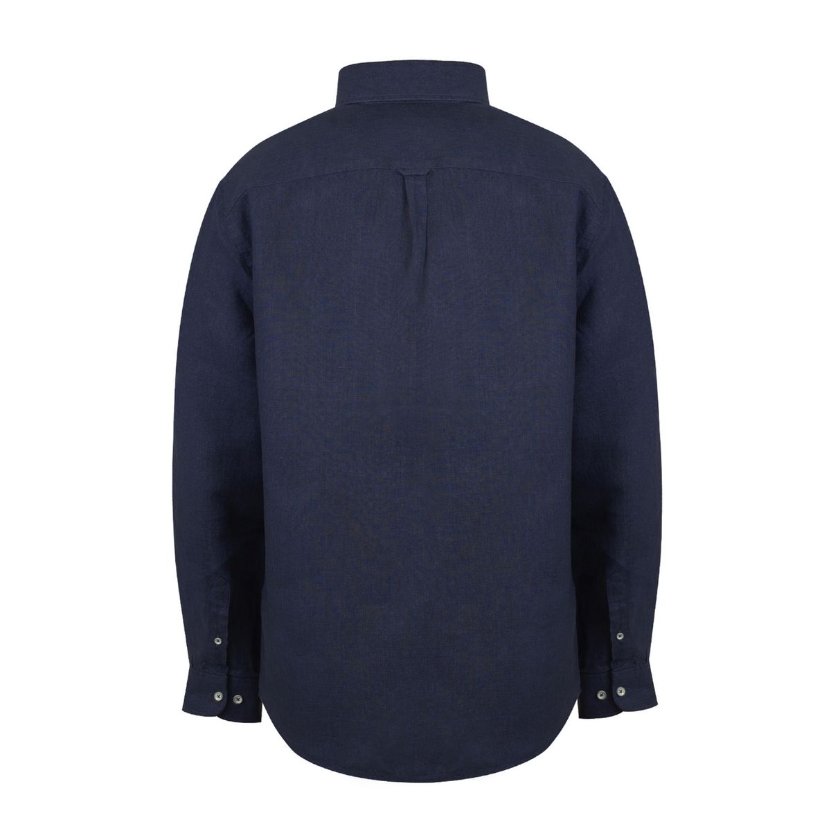 ROCKFORD - Camisa Lino Hombre Linen Azul ROCKFORD