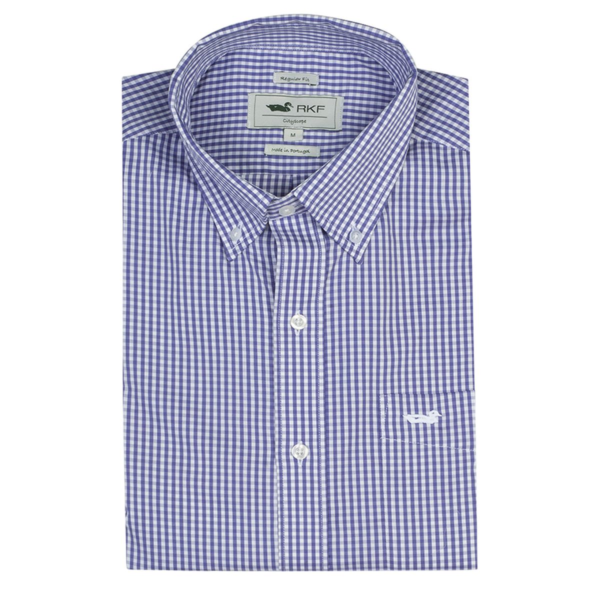 ROCKFORD - Camisa EasyIron Hombre Cuello Button-D Blanco ROCKFORD