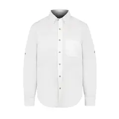 ROCKFORD - Camisa Algodón Orgánico Hombre Galiton Blanco