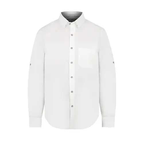 ROCKFORD - Camisa Algodón Orgánico Hombre Galiton Blanco ROCKFORD_.