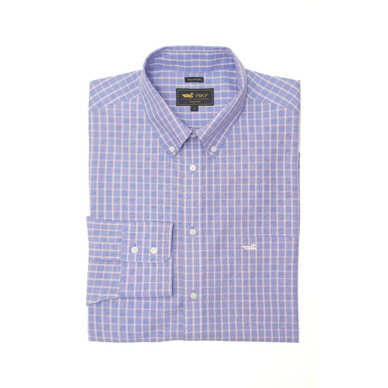 ROCKFORD - Camisa Libre De Arrugas Hombre WF Rosado ROCKFORD