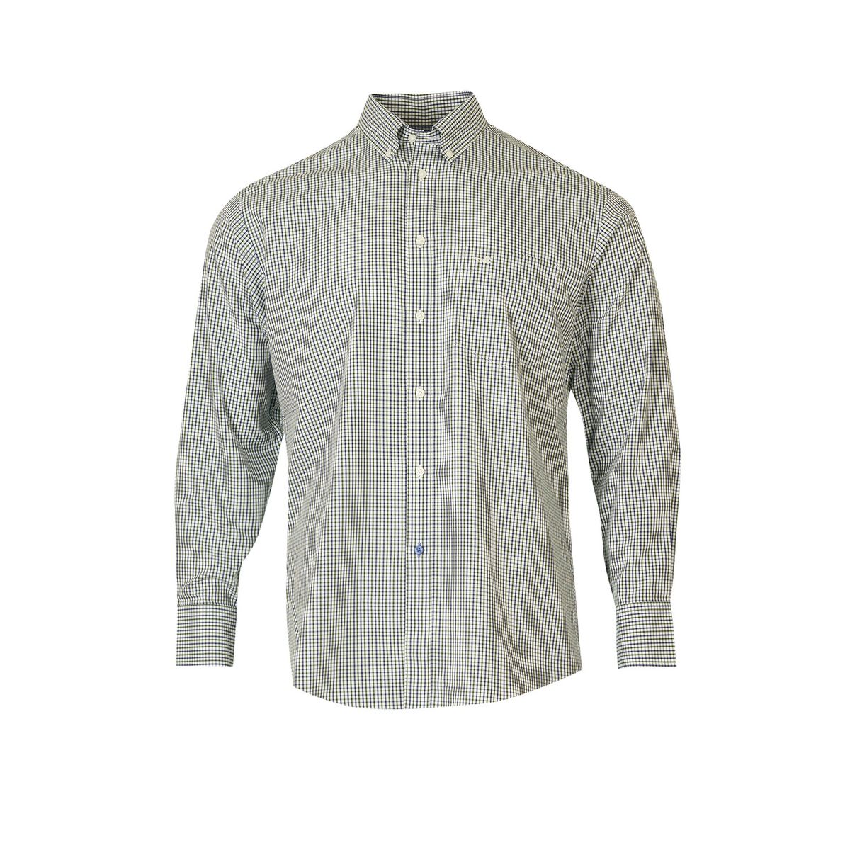 ROCKFORD - Camisa Libre De Arrugas Hombre WF Verde ROCKFORD