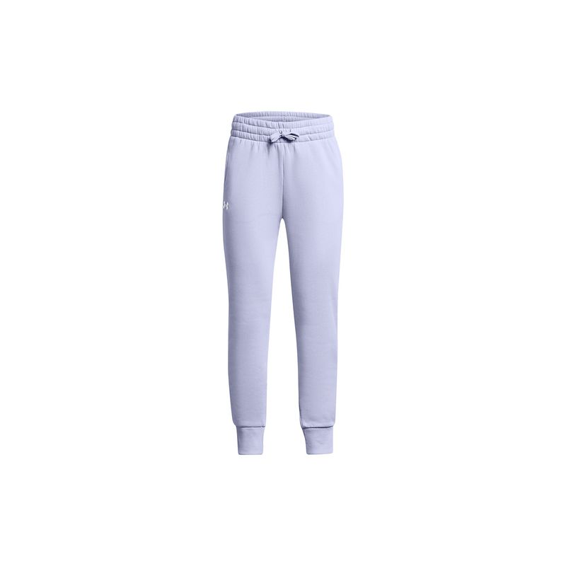 UNDER ARMOUR - Pantalón Buzo Jogger Rival Fle Niña Morado UNDER ARMOUR