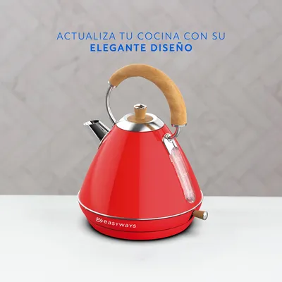 Imagen 2 del producto Hervidor Design Rojo 1,7 L
