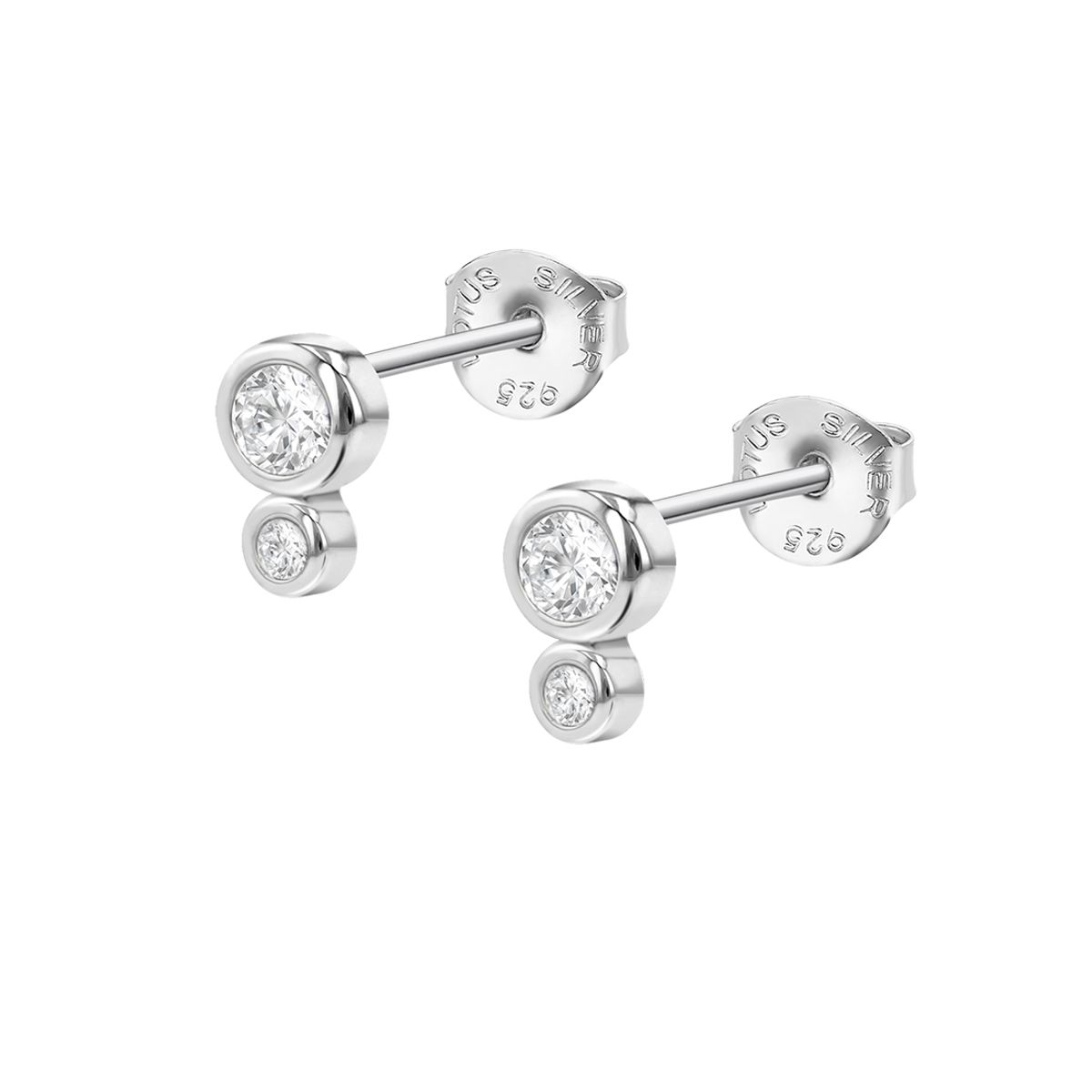 LOTUS SILVER - Aros LP3748-4/1 Lotus Silver Mujer Charming Lady
