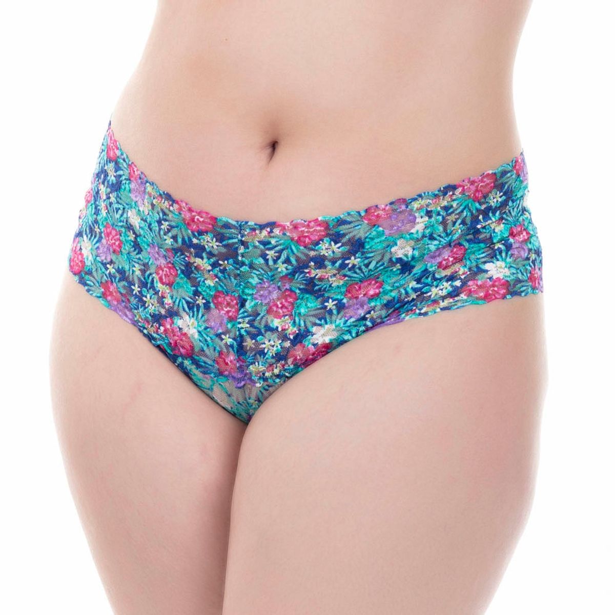 LADY GENNY - Tanga Encaje Estampado