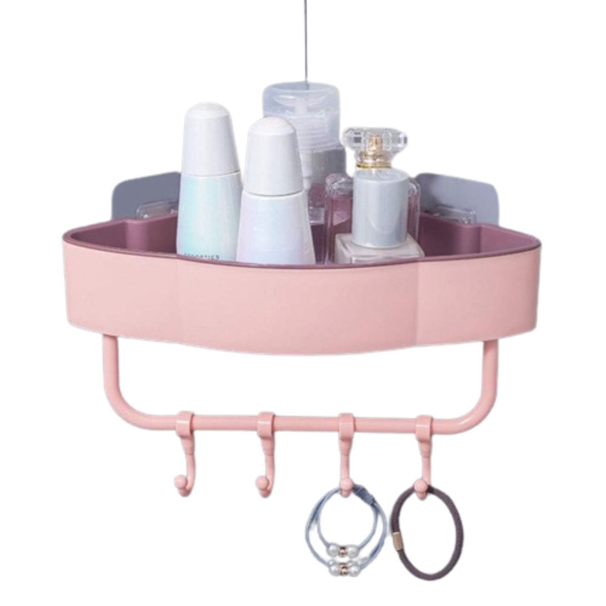 GENERICO - Organizador Esquinero con Base y Ganchos