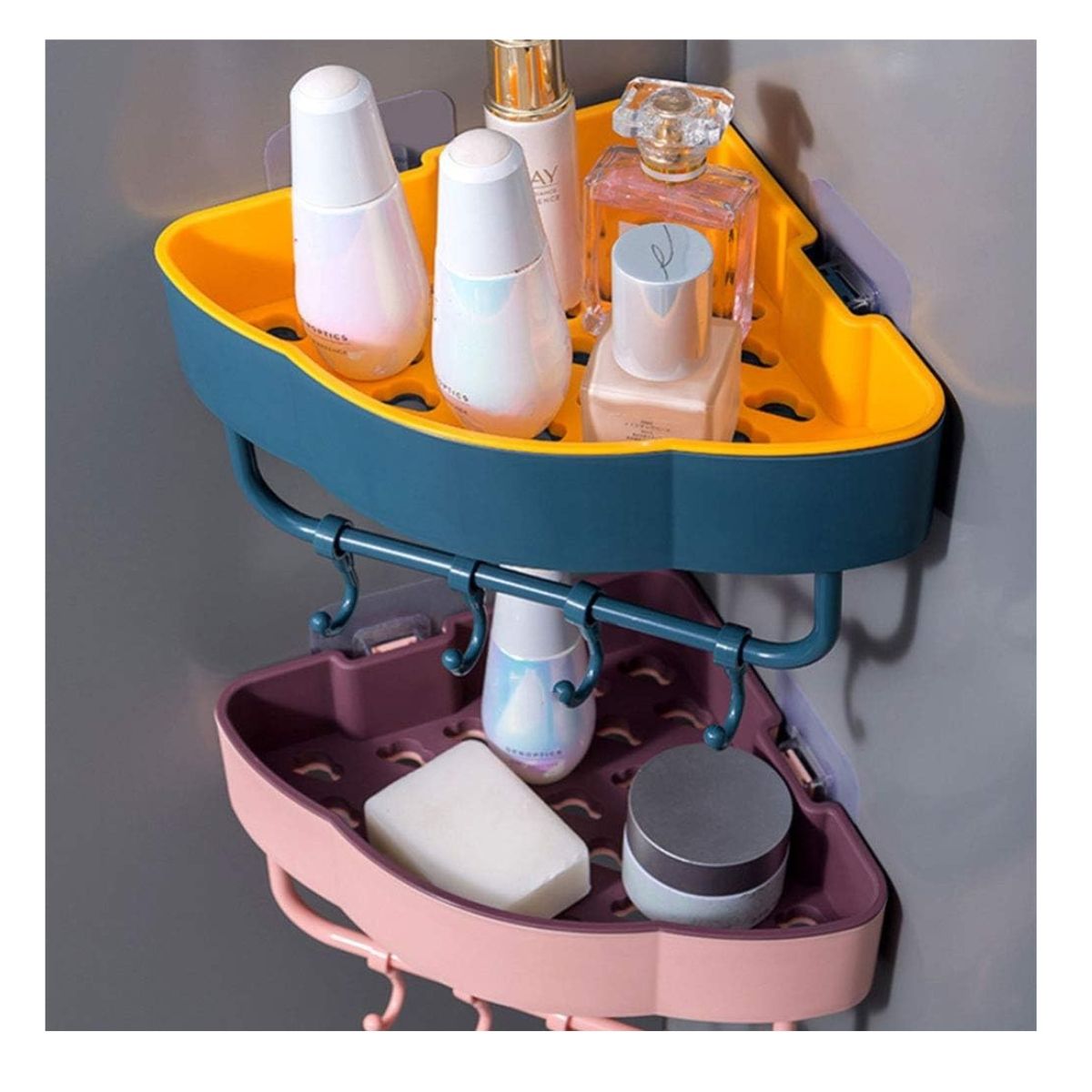 GENERICO - Organizador Esquinero con Base y Ganchos