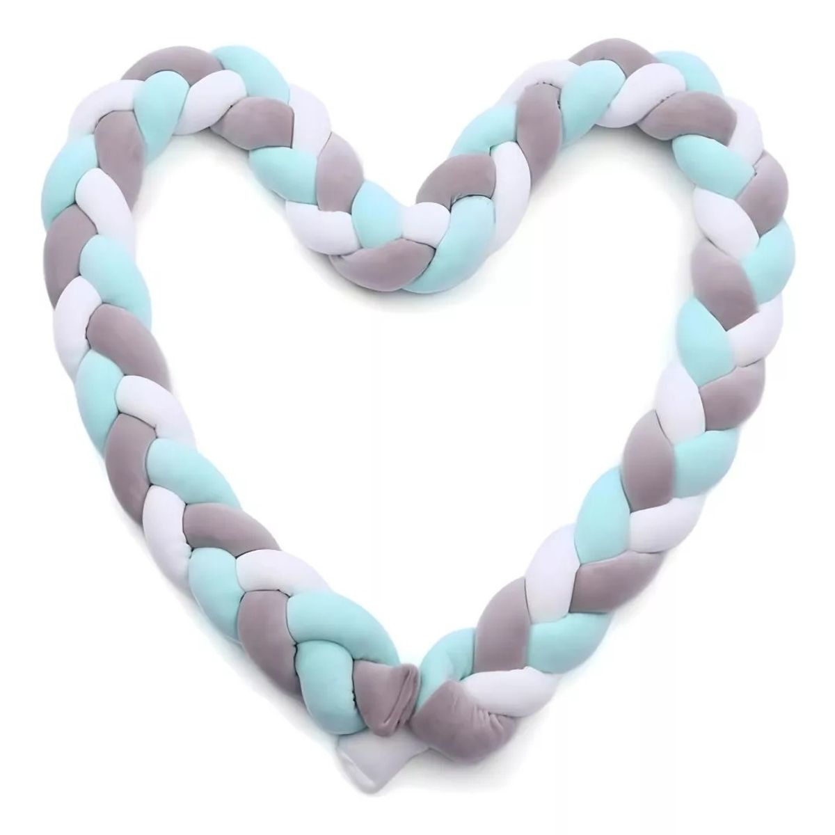 GENERICO - Trenza Cojin Seguridad Para Cuna Bebes 3 Metros Protección