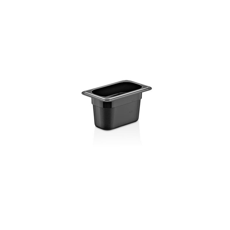 GASTROPLAST - CONTENEDOR POLICARBONATO NEGRO 19x10 CM GASTROPLAST