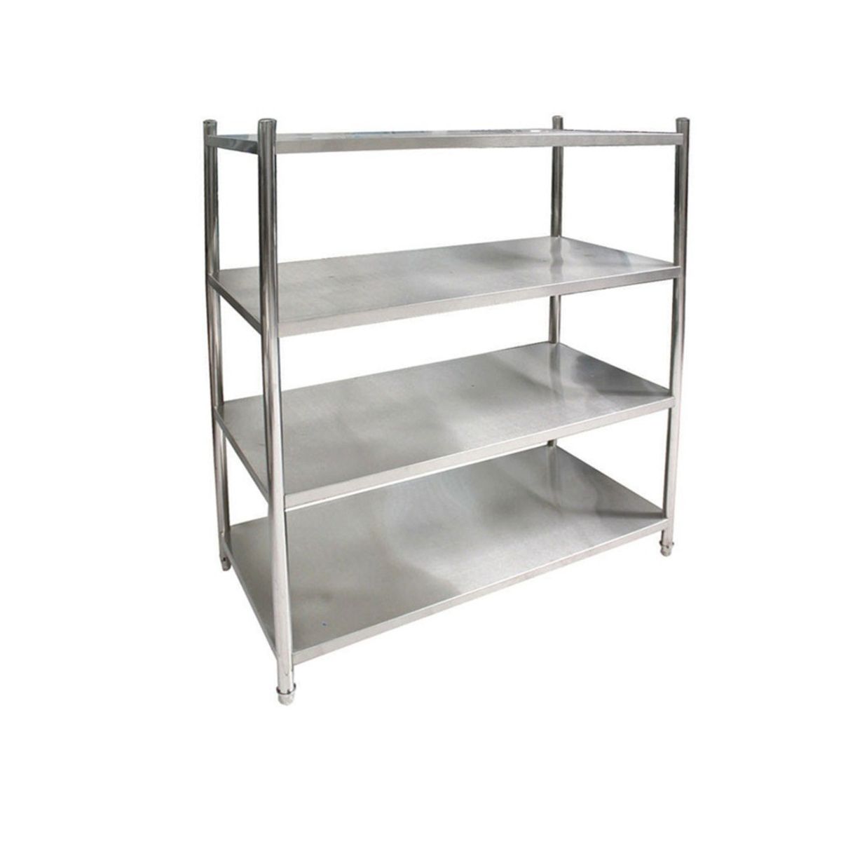 IMAHE - ESTANTERÍA ACERO INOX LISA 120x60x155 cm IMAHE