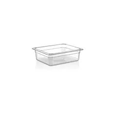 IMAHE - CONTENEDOR POLICARBONATO TRANSPARENTE 1/2x10 cms