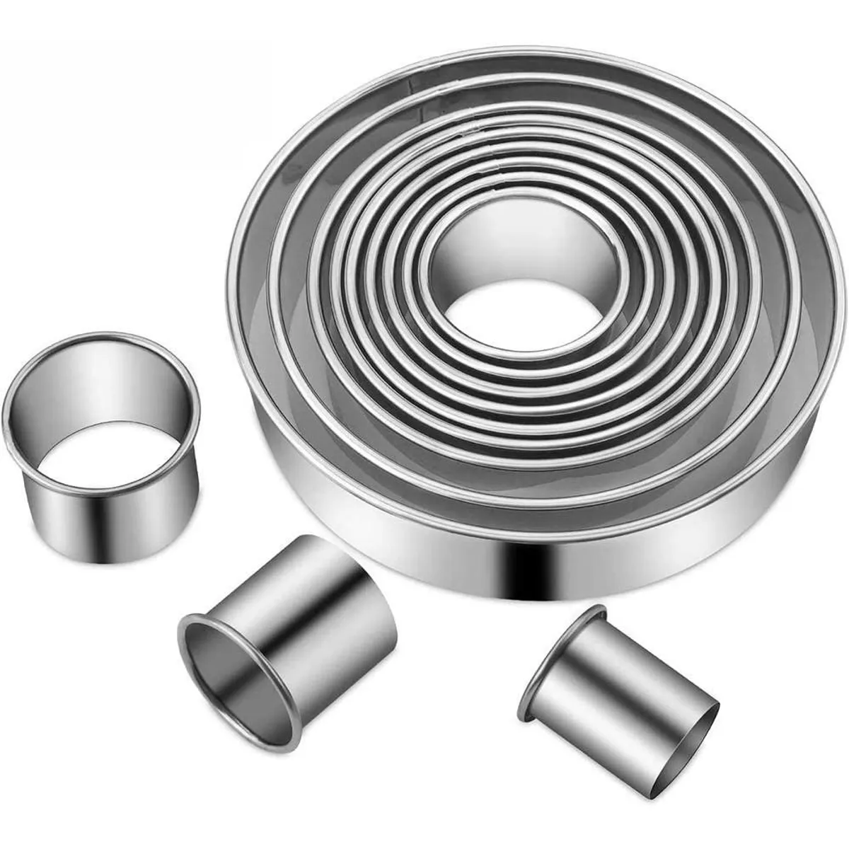 COOK IN - SET 12 CORTADORES REDONDOS IMAHE