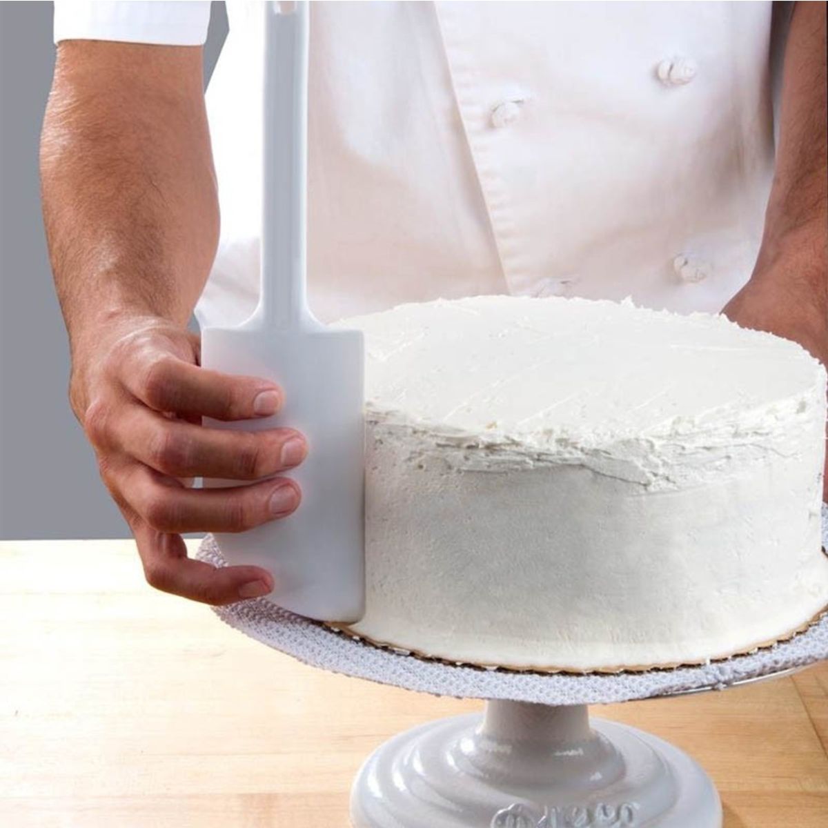 IMAHE - Raspador Silicona Blanco De 34.5 Cm IMAHE