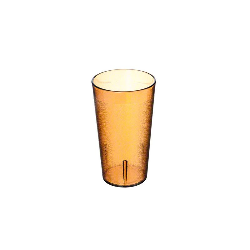 IMAHE - SET DE 12 VASO DE COLOR ÁMBAR CAMBRO IMAHE