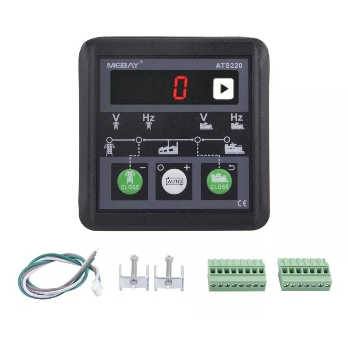 GENERICO - Ats Módulo Controlador Mebay Ats220 Para Generador