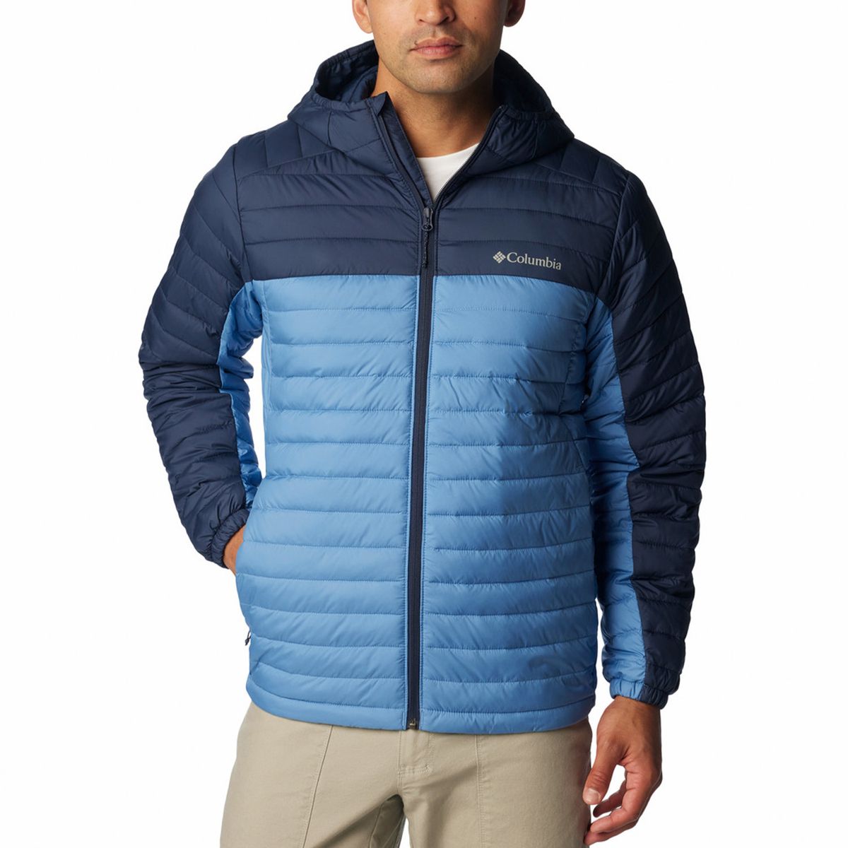COLUMBIA - Parka Hombre Silver Falls Hooded Azul COLUMBIA