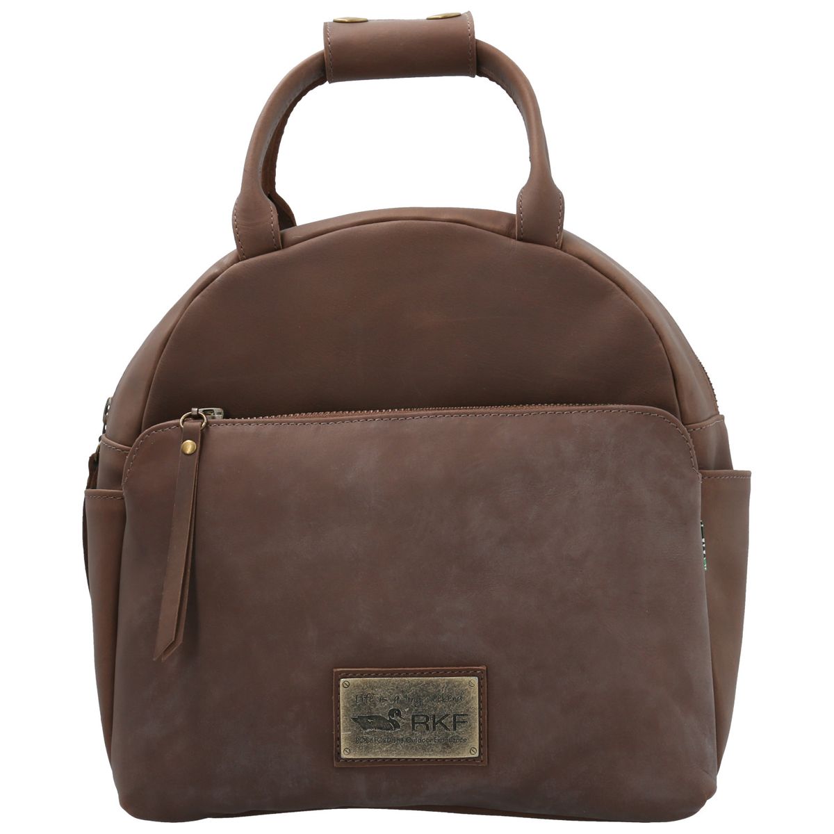 ROCKFORD - Mochila Cuero Mujer Angie Back Chocolate ROCKFORD