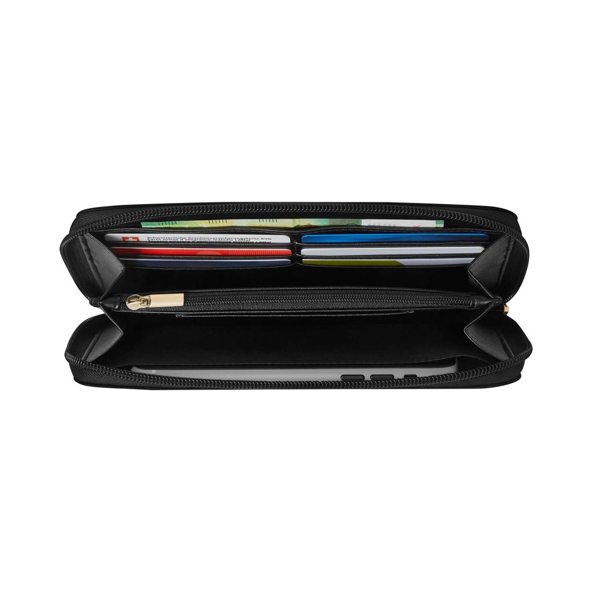 WENGER - Billetera Ventum color negro Wenger