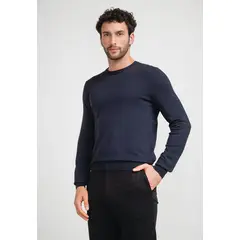 PERRY ELLIS - Sweater Hombre Cuello Redondo Navy