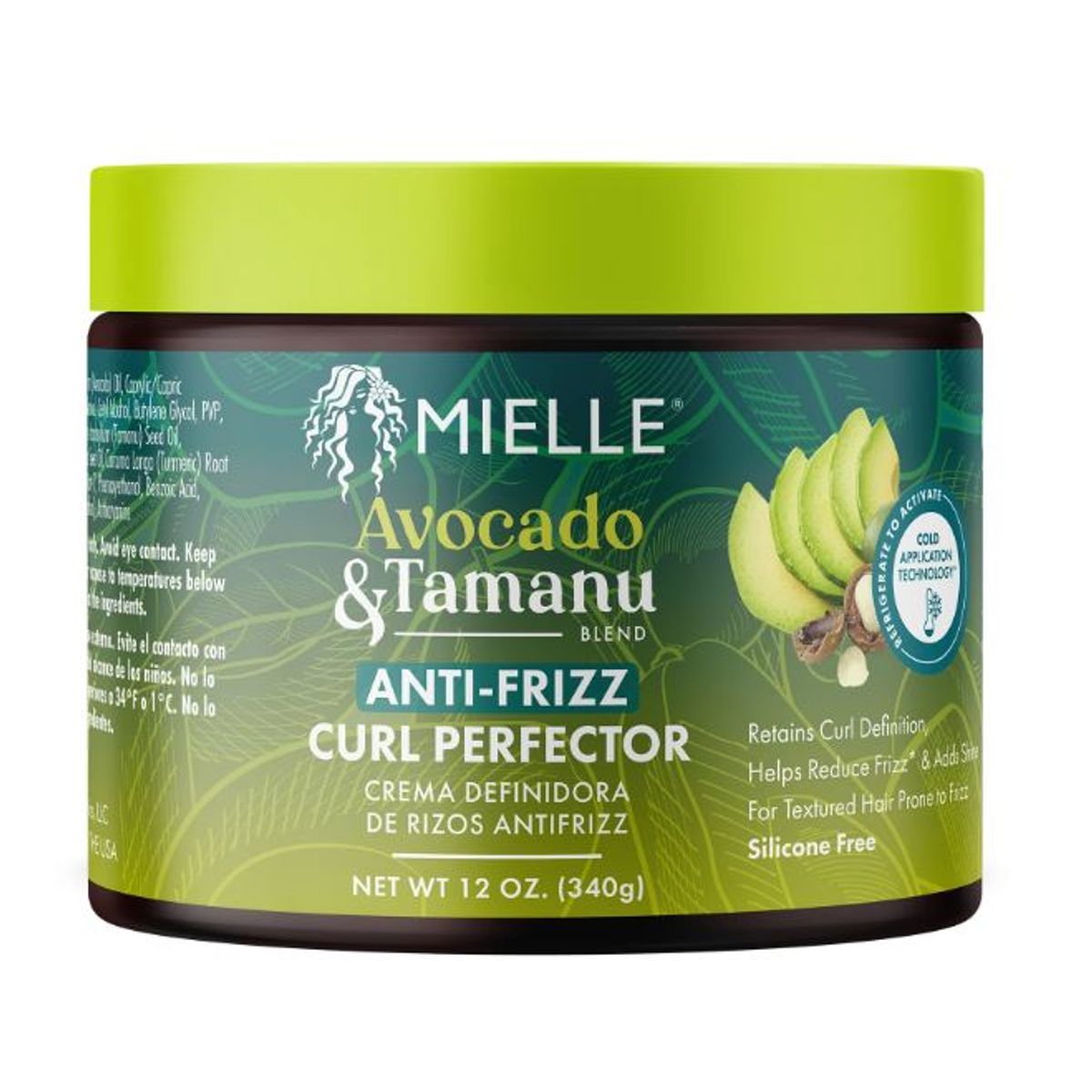 MIELLE - Perfeccionador de Rizos Antiencrespamiento 340g Mielle