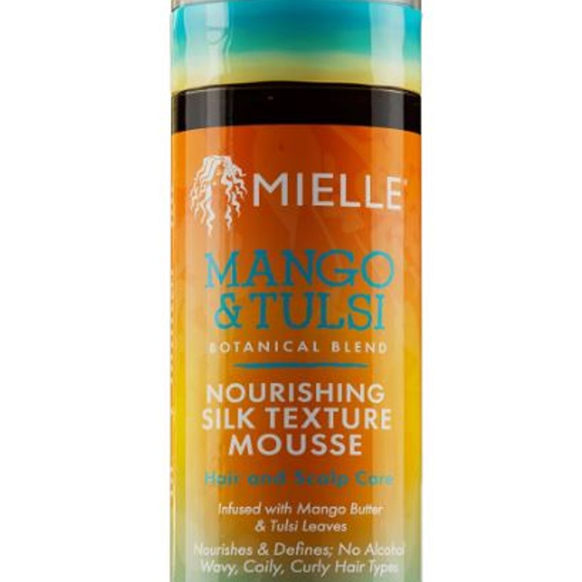 MIELLE - Mousse Nutritiva Textura Seda Mango Tulsi 222ml Mielle