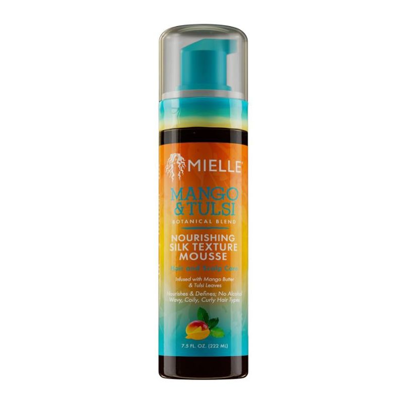 MIELLE - Mousse Nutritiva Textura Seda Mango Tulsi 222ml Mielle