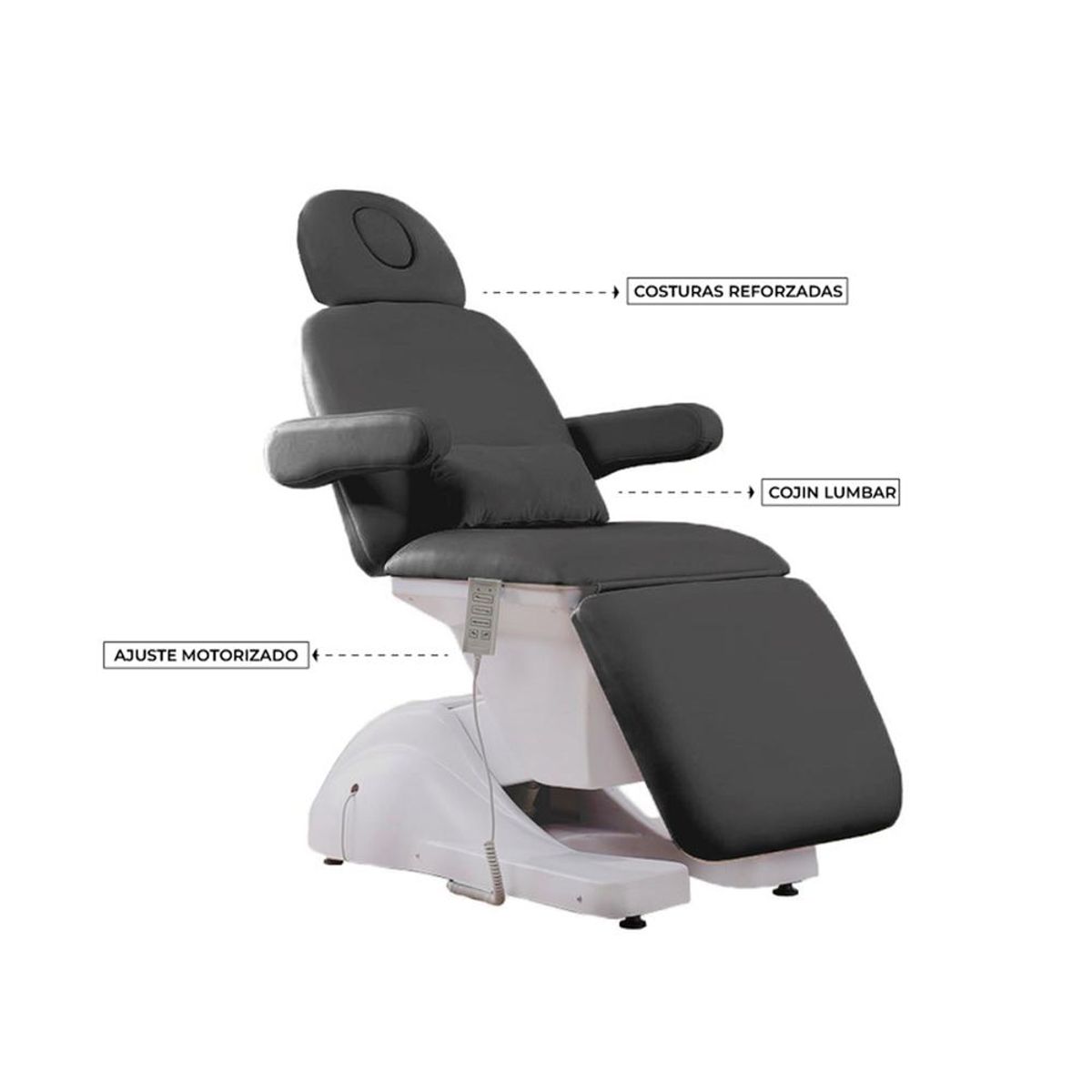 DETODOYMAS - Sillón camilla Eléctrica para masajes DETODOYMAS