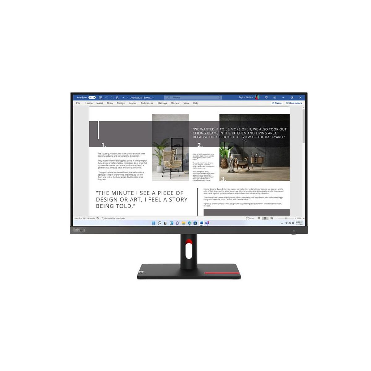 LENOVO - Monitor ThinkVision S27i-30 27 FHD HDMI + VGA Lenovo