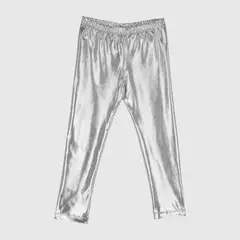 COYOTE KIDS - Calza plateada metalizada - Plateado