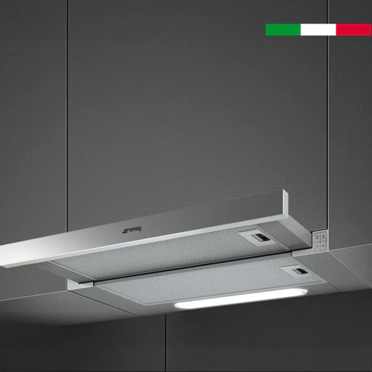 SMEG - Campana Smeg Extraible 60 modelo KSET62E