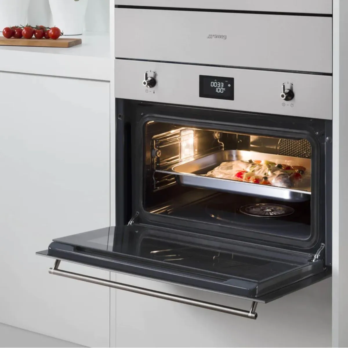 SMEG - Horno Smeg Classica Vapor 45 modelo SF4390VCX1