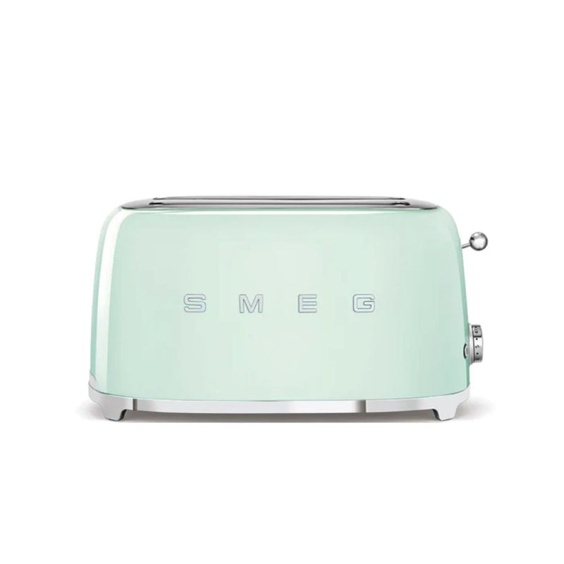 SMEG - Tostador Smeg 4 panes Verde Agua modelo TSF02PGEU
