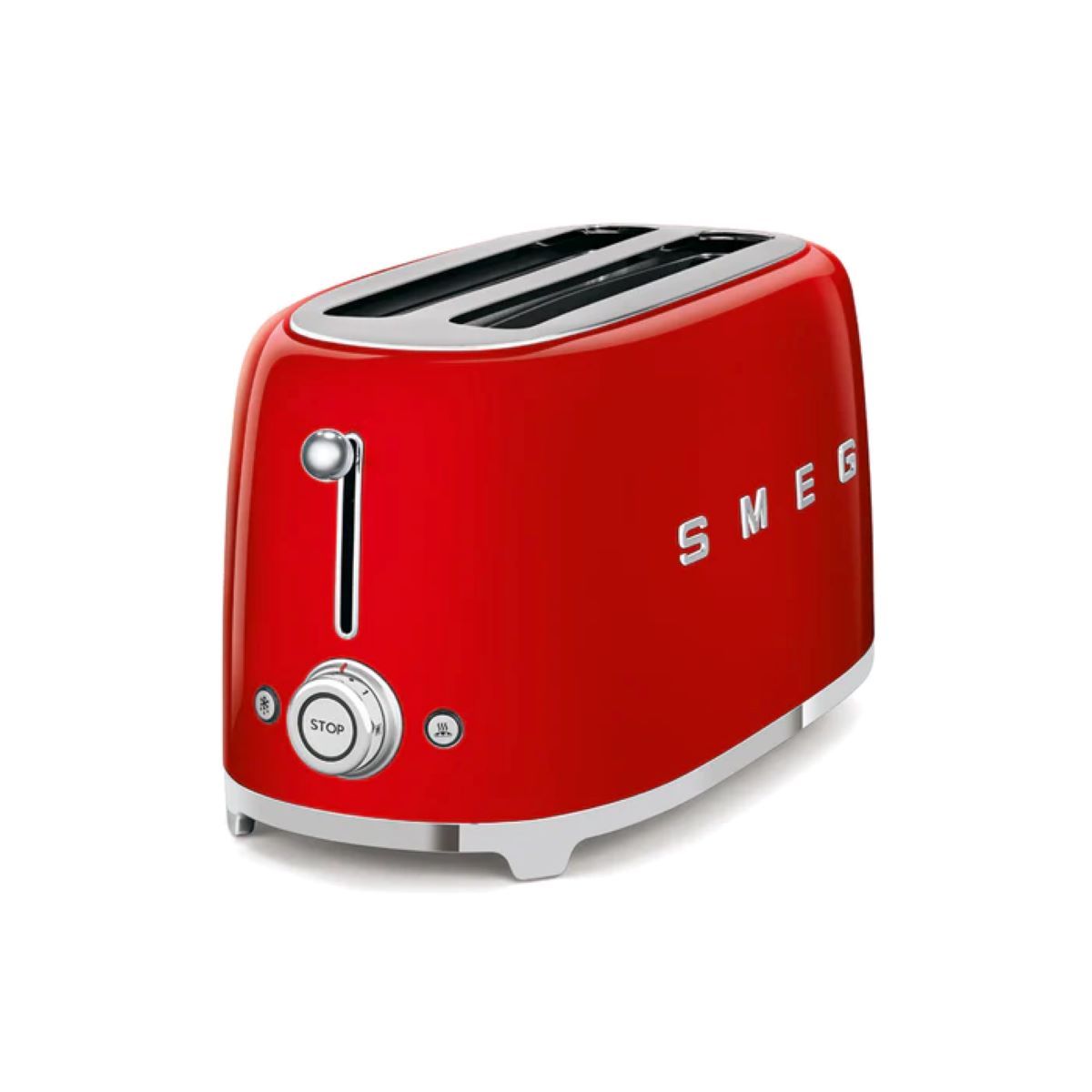 SMEG - Tostador Smeg 4 panes Rojo modelo TSF02RDEU