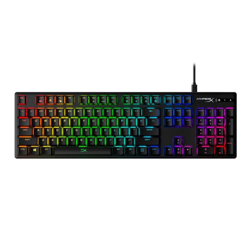 HYPERX - Teclado Gamer Mecánico Hyper X Alloy Origins Switch Red