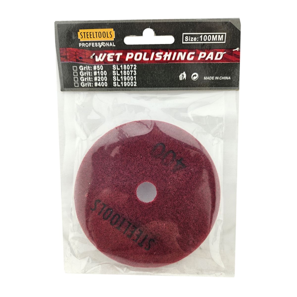 GENERICO - Disco Lija P Pulir Marmol Granito 4 Pulgadas Tmk Grano 400