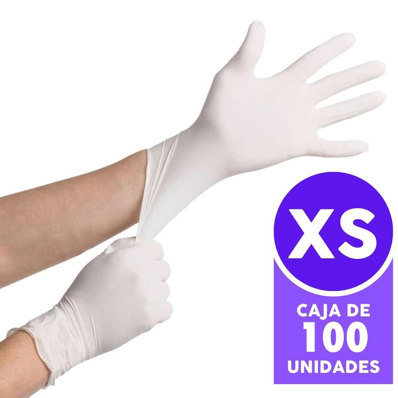 BOTICAMED - Guantes de látex - Con polvo - Xs