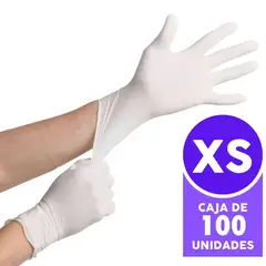 BOTICAMED - Guantes de látex - Con polvo - Xs