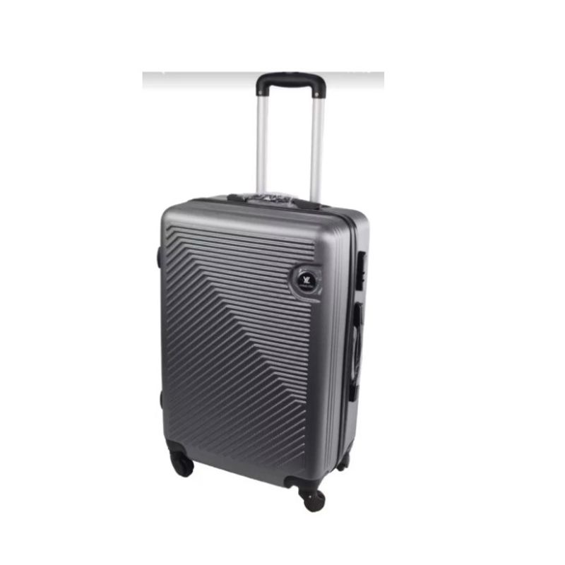 GENERICO - Maleta De Viaje Grande 23 Kg Plata