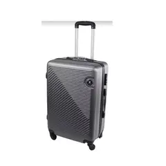 GENERICO - Maleta De Viaje Grande 23 Kg Plata