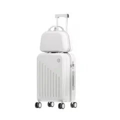 GENERICO - Maletas De Cabina Mano De Viaje 21in 2pcs Blanco