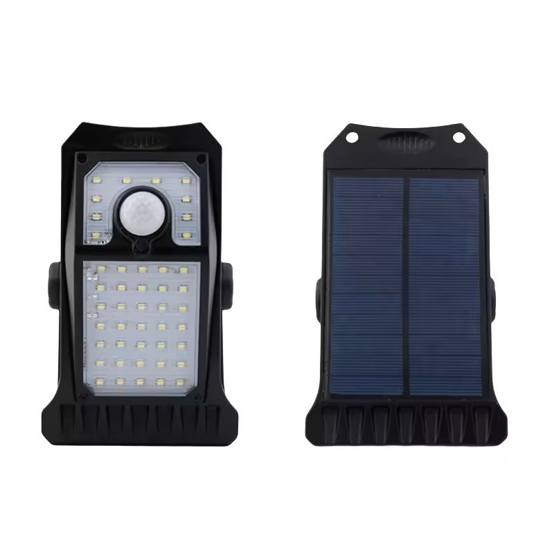 GENERICO - Luz Solar LED Clip eficiencia 2000mah temperatura color 6000K Luz Fría